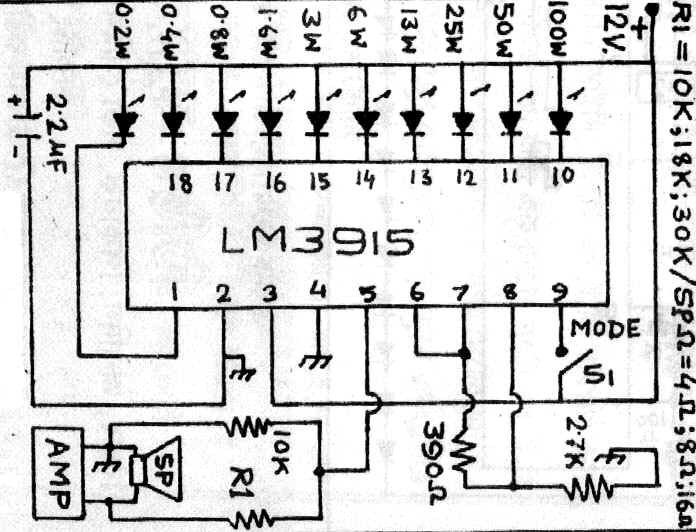 Audio Watt Meter.